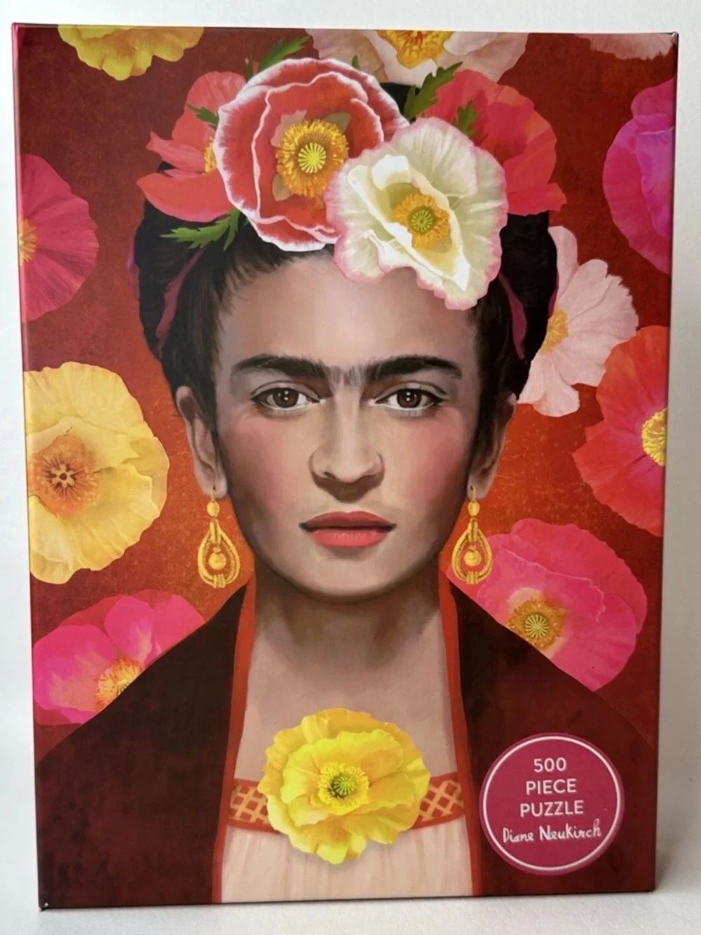 Frida Khalo 500-piece Jigsaw Puzzle by Diane Neukirch - Picture 1 of 2